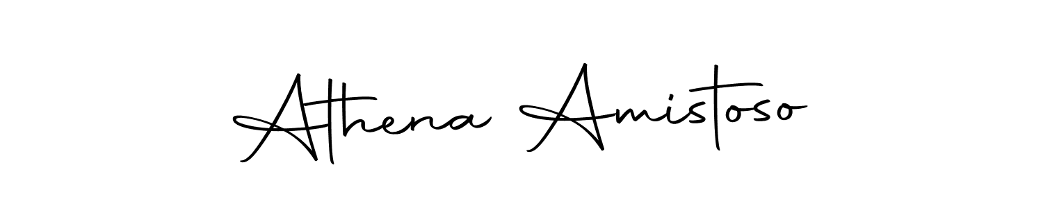You can use this online signature creator to create a handwritten signature for the name Athena Amistoso. This is the best online autograph maker. Athena Amistoso signature style 10 images and pictures png