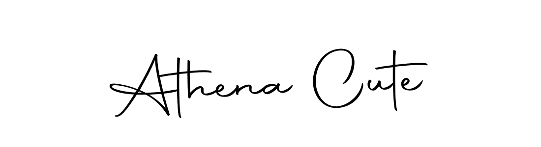 How to make Athena Cute signature? Autography-DOLnW is a professional autograph style. Create handwritten signature for Athena Cute name. Athena Cute signature style 10 images and pictures png