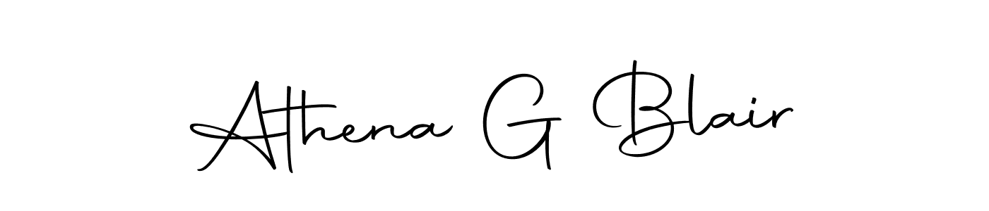 Similarly Autography-DOLnW is the best handwritten signature design. Signature creator online .You can use it as an online autograph creator for name Athena G Blair. Athena G Blair signature style 10 images and pictures png