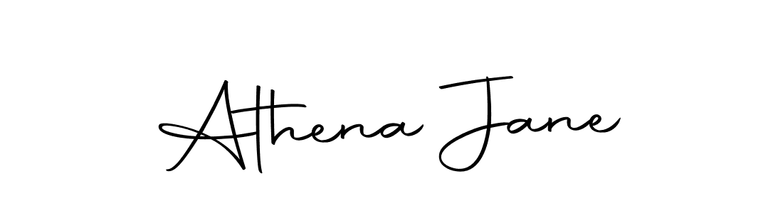 Make a beautiful signature design for name Athena Jane. With this signature (Autography-DOLnW) style, you can create a handwritten signature for free. Athena Jane signature style 10 images and pictures png