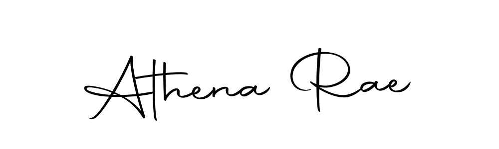 Design your own signature with our free online signature maker. With this signature software, you can create a handwritten (Autography-DOLnW) signature for name Athena Rae. Athena Rae signature style 10 images and pictures png