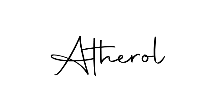 Here are the top 10 professional signature styles for the name Atherol. These are the best autograph styles you can use for your name. Atherol signature style 10 images and pictures png