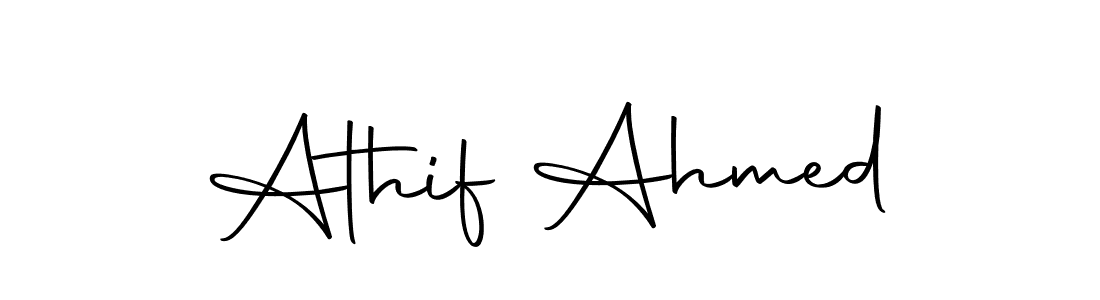 Similarly Autography-DOLnW is the best handwritten signature design. Signature creator online .You can use it as an online autograph creator for name Athif Ahmed. Athif Ahmed signature style 10 images and pictures png