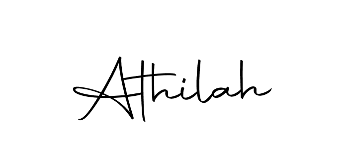 Create a beautiful signature design for name Athilah. With this signature (Autography-DOLnW) fonts, you can make a handwritten signature for free. Athilah signature style 10 images and pictures png