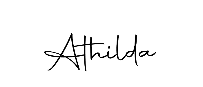 Athilda stylish signature style. Best Handwritten Sign (Autography-DOLnW) for my name. Handwritten Signature Collection Ideas for my name Athilda. Athilda signature style 10 images and pictures png