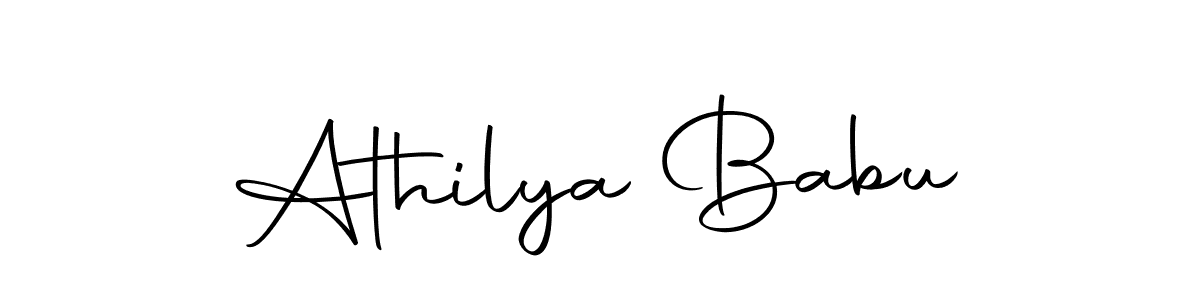 How to make Athilya Babu signature? Autography-DOLnW is a professional autograph style. Create handwritten signature for Athilya Babu name. Athilya Babu signature style 10 images and pictures png