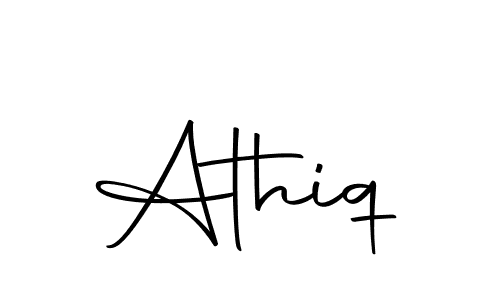 Design your own signature with our free online signature maker. With this signature software, you can create a handwritten (Autography-DOLnW) signature for name Athiq. Athiq signature style 10 images and pictures png