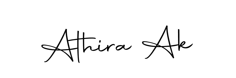 Athira Ak stylish signature style. Best Handwritten Sign (Autography-DOLnW) for my name. Handwritten Signature Collection Ideas for my name Athira Ak. Athira Ak signature style 10 images and pictures png