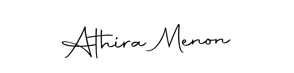 You should practise on your own different ways (Autography-DOLnW) to write your name (Athira Menon) in signature. don't let someone else do it for you. Athira Menon signature style 10 images and pictures png
