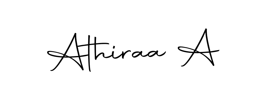 Also You can easily find your signature by using the search form. We will create Athiraa A name handwritten signature images for you free of cost using Autography-DOLnW sign style. Athiraa A signature style 10 images and pictures png