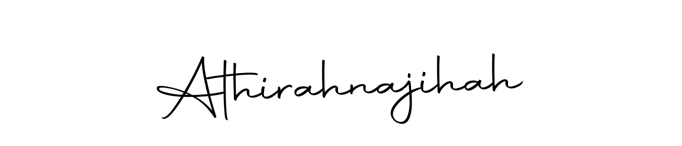 How to Draw Athirahnajihah signature style? Autography-DOLnW is a latest design signature styles for name Athirahnajihah. Athirahnajihah signature style 10 images and pictures png