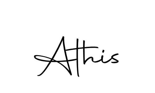 The best way (Autography-DOLnW) to make a short signature is to pick only two or three words in your name. The name Athis include a total of six letters. For converting this name. Athis signature style 10 images and pictures png