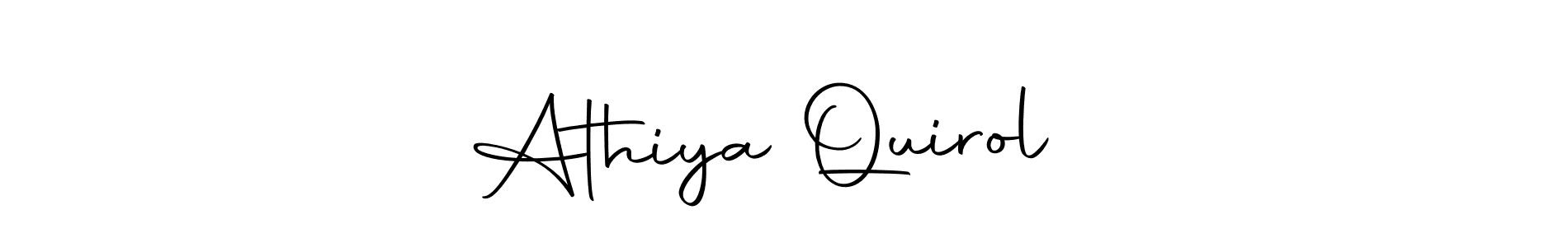 How to make Athiya Quirol♥️ signature? Autography-DOLnW is a professional autograph style. Create handwritten signature for Athiya Quirol♥️ name. Athiya Quirol♥️ signature style 10 images and pictures png