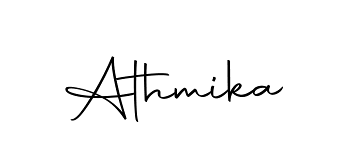 You should practise on your own different ways (Autography-DOLnW) to write your name (Athmika) in signature. don't let someone else do it for you. Athmika signature style 10 images and pictures png