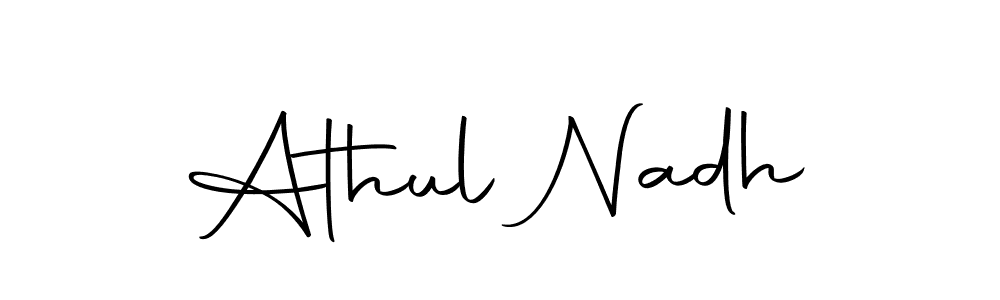 Here are the top 10 professional signature styles for the name Athul Nadh. These are the best autograph styles you can use for your name. Athul Nadh signature style 10 images and pictures png