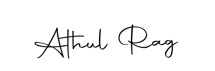 How to make Athul Rag name signature. Use Autography-DOLnW style for creating short signs online. This is the latest handwritten sign. Athul Rag signature style 10 images and pictures png