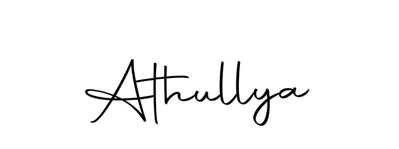 Make a beautiful signature design for name Athullya. With this signature (Autography-DOLnW) style, you can create a handwritten signature for free. Athullya signature style 10 images and pictures png