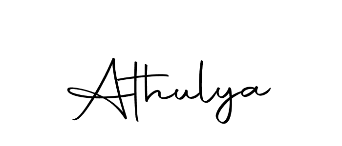 How to make Athulya signature? Autography-DOLnW is a professional autograph style. Create handwritten signature for Athulya name. Athulya signature style 10 images and pictures png