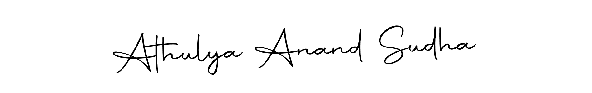 Also You can easily find your signature by using the search form. We will create Athulya Anand Sudha name handwritten signature images for you free of cost using Autography-DOLnW sign style. Athulya Anand Sudha signature style 10 images and pictures png