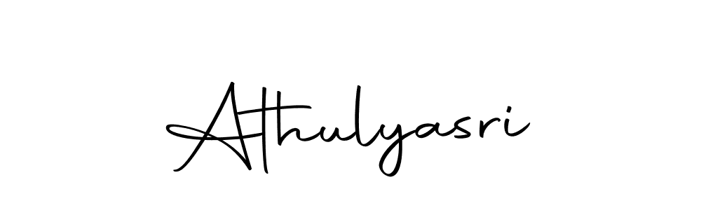 Create a beautiful signature design for name Athulyasri. With this signature (Autography-DOLnW) fonts, you can make a handwritten signature for free. Athulyasri signature style 10 images and pictures png