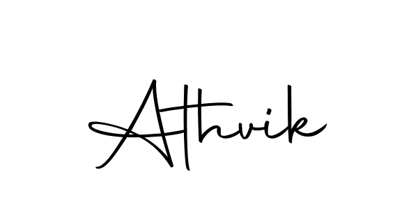 You can use this online signature creator to create a handwritten signature for the name Athvik. This is the best online autograph maker. Athvik signature style 10 images and pictures png