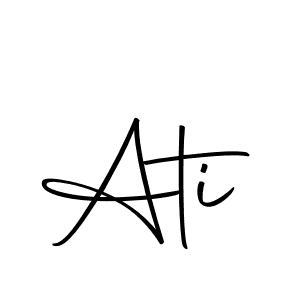 How to make Ati name signature. Use Autography-DOLnW style for creating short signs online. This is the latest handwritten sign. Ati signature style 10 images and pictures png