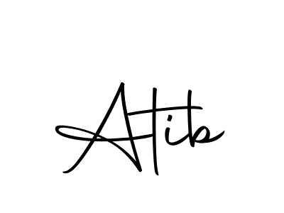 The best way (Autography-DOLnW) to make a short signature is to pick only two or three words in your name. The name Atib include a total of six letters. For converting this name. Atib signature style 10 images and pictures png