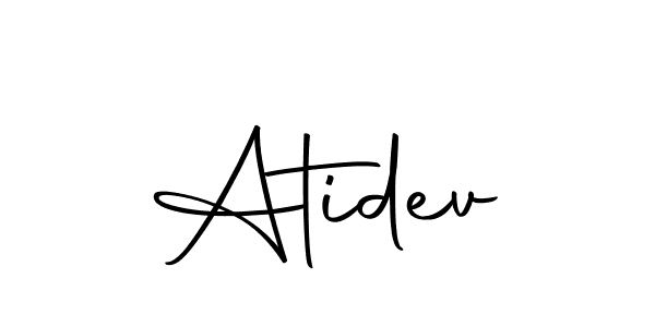 Similarly Autography-DOLnW is the best handwritten signature design. Signature creator online .You can use it as an online autograph creator for name Atidev. Atidev signature style 10 images and pictures png