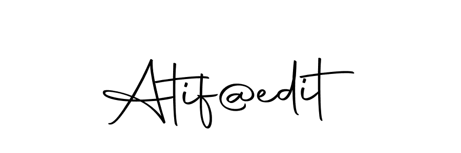 How to make Atif@edit signature? Autography-DOLnW is a professional autograph style. Create handwritten signature for Atif@edit name. Atif@edit signature style 10 images and pictures png