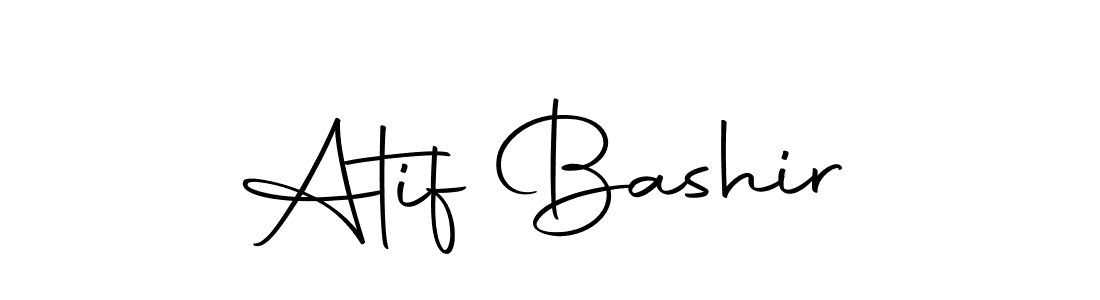 Make a beautiful signature design for name Atif Bashir. With this signature (Autography-DOLnW) style, you can create a handwritten signature for free. Atif Bashir signature style 10 images and pictures png