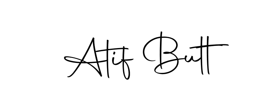 Use a signature maker to create a handwritten signature online. With this signature software, you can design (Autography-DOLnW) your own signature for name Atif Butt. Atif Butt signature style 10 images and pictures png
