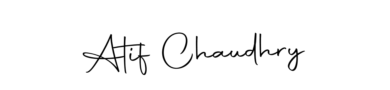 Make a short Atif Chaudhry signature style. Manage your documents anywhere anytime using Autography-DOLnW. Create and add eSignatures, submit forms, share and send files easily. Atif Chaudhry signature style 10 images and pictures png