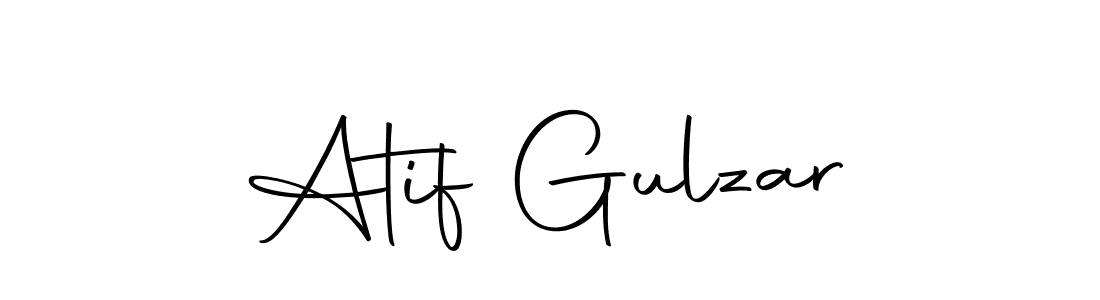 Make a beautiful signature design for name Atif Gulzar. With this signature (Autography-DOLnW) style, you can create a handwritten signature for free. Atif Gulzar signature style 10 images and pictures png