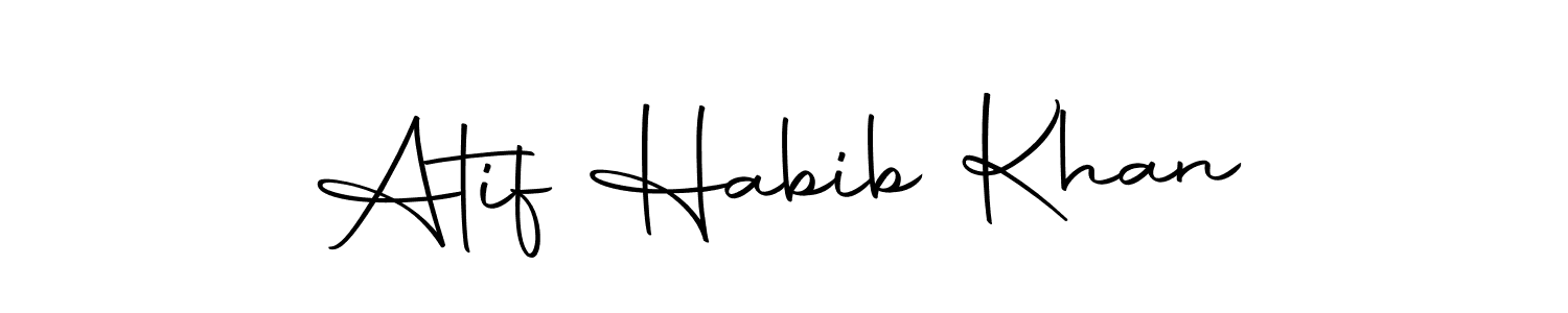 This is the best signature style for the Atif Habib Khan name. Also you like these signature font (Autography-DOLnW). Mix name signature. Atif Habib Khan signature style 10 images and pictures png