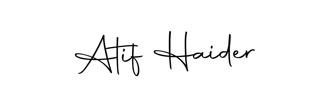 How to make Atif Haider signature? Autography-DOLnW is a professional autograph style. Create handwritten signature for Atif Haider name. Atif Haider signature style 10 images and pictures png