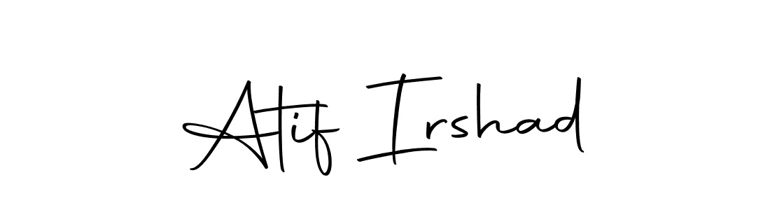 Atif Irshad stylish signature style. Best Handwritten Sign (Autography-DOLnW) for my name. Handwritten Signature Collection Ideas for my name Atif Irshad. Atif Irshad signature style 10 images and pictures png