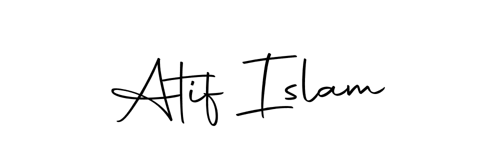 How to make Atif Islam name signature. Use Autography-DOLnW style for creating short signs online. This is the latest handwritten sign. Atif Islam signature style 10 images and pictures png