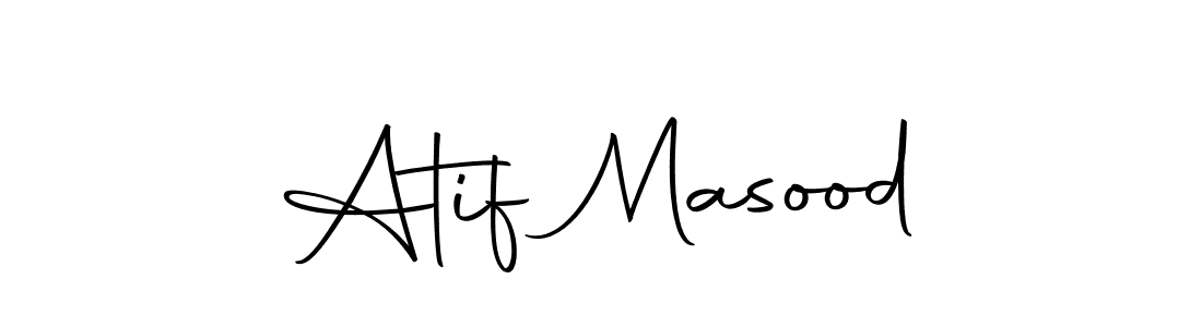 Use a signature maker to create a handwritten signature online. With this signature software, you can design (Autography-DOLnW) your own signature for name Atif Masood. Atif Masood signature style 10 images and pictures png