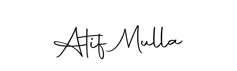 You should practise on your own different ways (Autography-DOLnW) to write your name (Atif Mulla) in signature. don't let someone else do it for you. Atif Mulla signature style 10 images and pictures png
