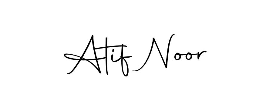 Also we have Atif Noor name is the best signature style. Create professional handwritten signature collection using Autography-DOLnW autograph style. Atif Noor signature style 10 images and pictures png