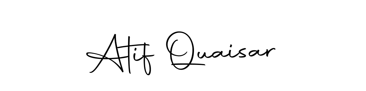 Make a beautiful signature design for name Atif Quaisar. With this signature (Autography-DOLnW) style, you can create a handwritten signature for free. Atif Quaisar signature style 10 images and pictures png