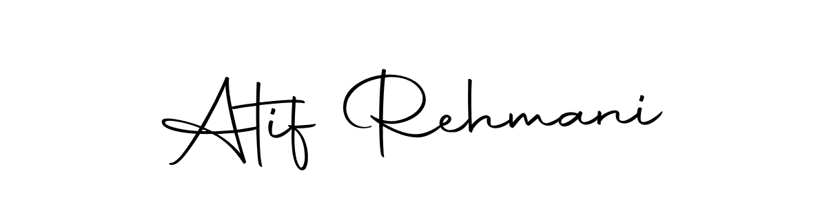 if you are searching for the best signature style for your name Atif Rehmani. so please give up your signature search. here we have designed multiple signature styles  using Autography-DOLnW. Atif Rehmani signature style 10 images and pictures png