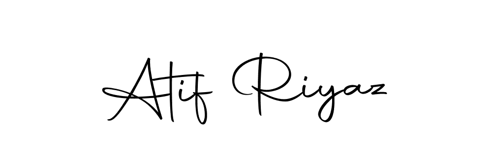 Make a beautiful signature design for name Atif Riyaz. With this signature (Autography-DOLnW) style, you can create a handwritten signature for free. Atif Riyaz signature style 10 images and pictures png