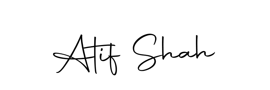 Use a signature maker to create a handwritten signature online. With this signature software, you can design (Autography-DOLnW) your own signature for name Atif Shah. Atif Shah signature style 10 images and pictures png