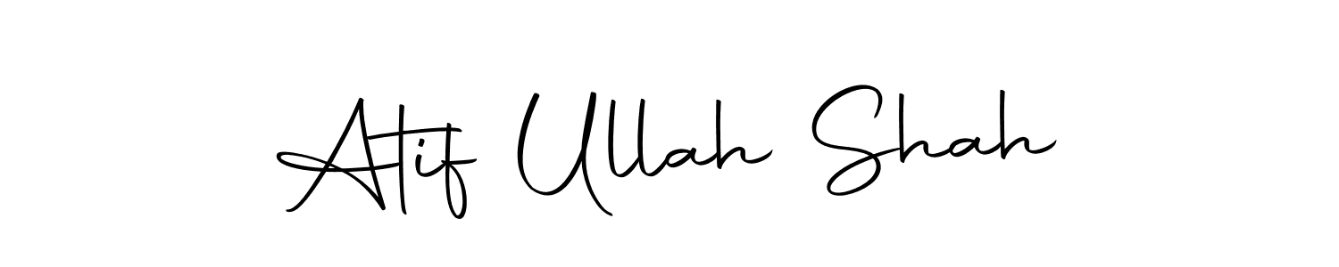 Design your own signature with our free online signature maker. With this signature software, you can create a handwritten (Autography-DOLnW) signature for name Atif Ullah Shah. Atif Ullah Shah signature style 10 images and pictures png