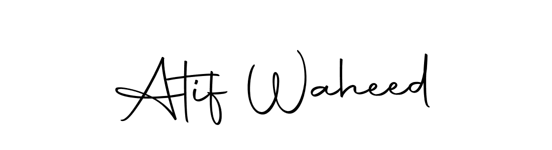 Use a signature maker to create a handwritten signature online. With this signature software, you can design (Autography-DOLnW) your own signature for name Atif Waheed. Atif Waheed signature style 10 images and pictures png