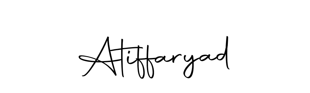 How to make Atiffaryad signature? Autography-DOLnW is a professional autograph style. Create handwritten signature for Atiffaryad name. Atiffaryad signature style 10 images and pictures png