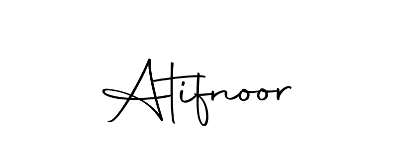 Create a beautiful signature design for name Atifnoor. With this signature (Autography-DOLnW) fonts, you can make a handwritten signature for free. Atifnoor signature style 10 images and pictures png