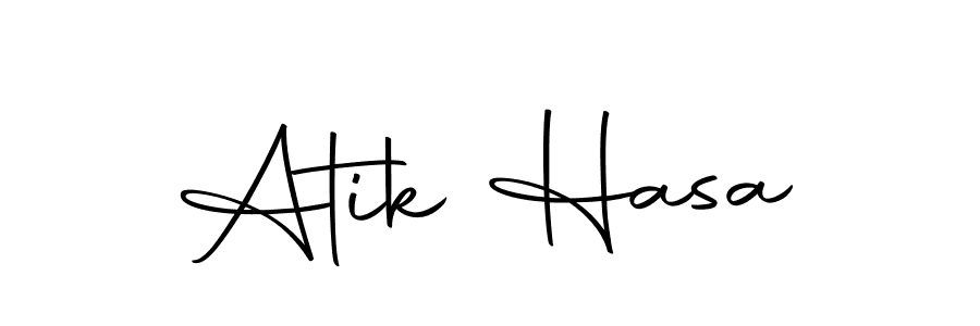 You should practise on your own different ways (Autography-DOLnW) to write your name (Atik Hasa) in signature. don't let someone else do it for you. Atik Hasa signature style 10 images and pictures png
