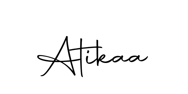 You can use this online signature creator to create a handwritten signature for the name Atikaa. This is the best online autograph maker. Atikaa signature style 10 images and pictures png